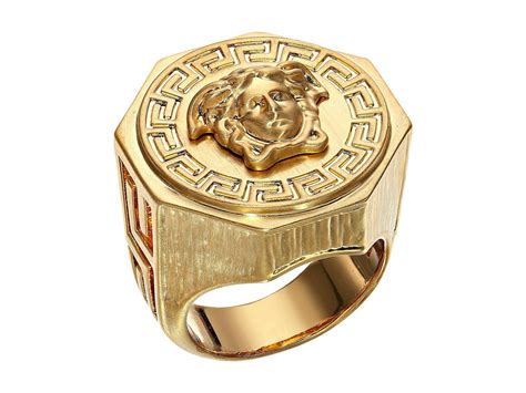 versace gold ring fake|versace gold ring for men.